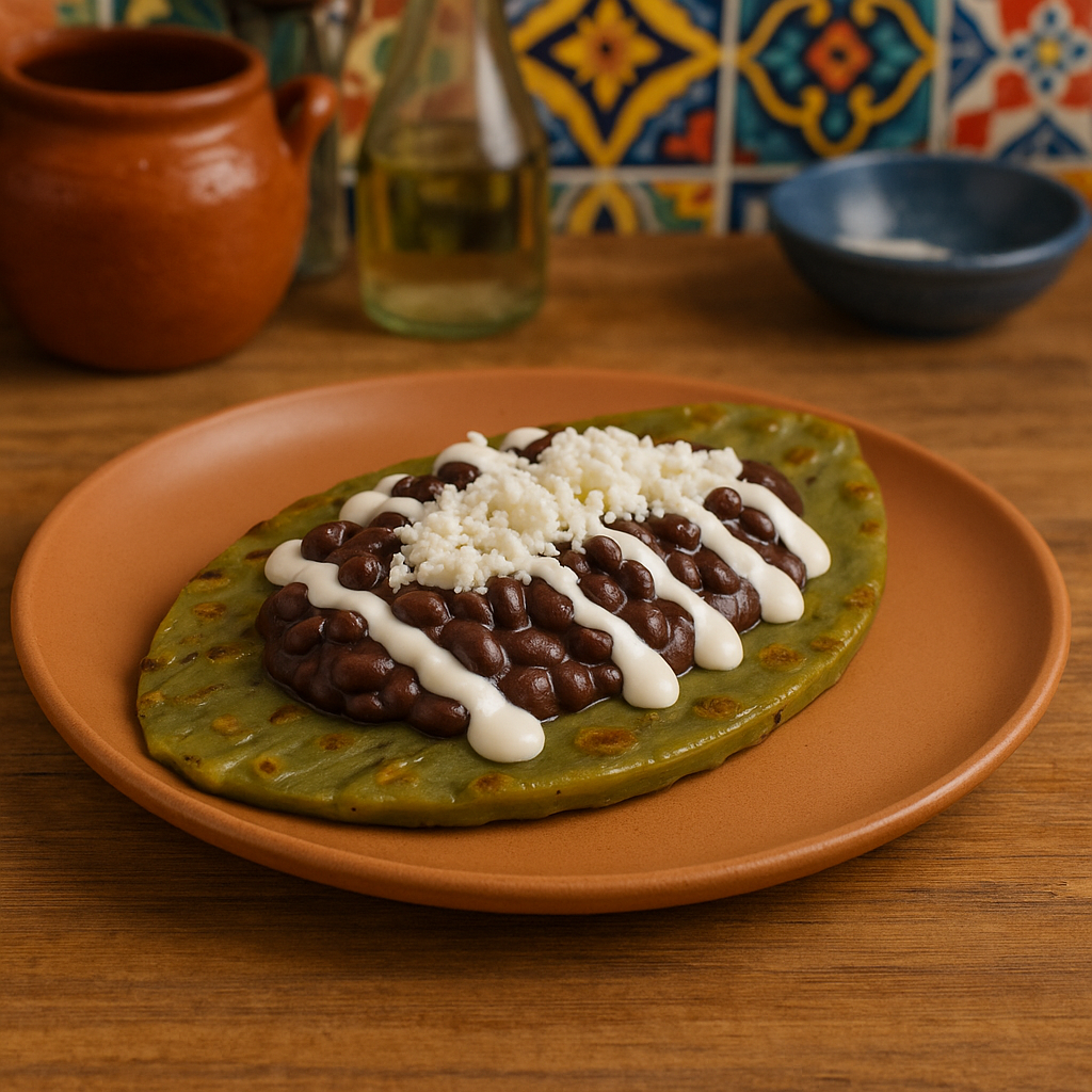 Sopes de Nopal