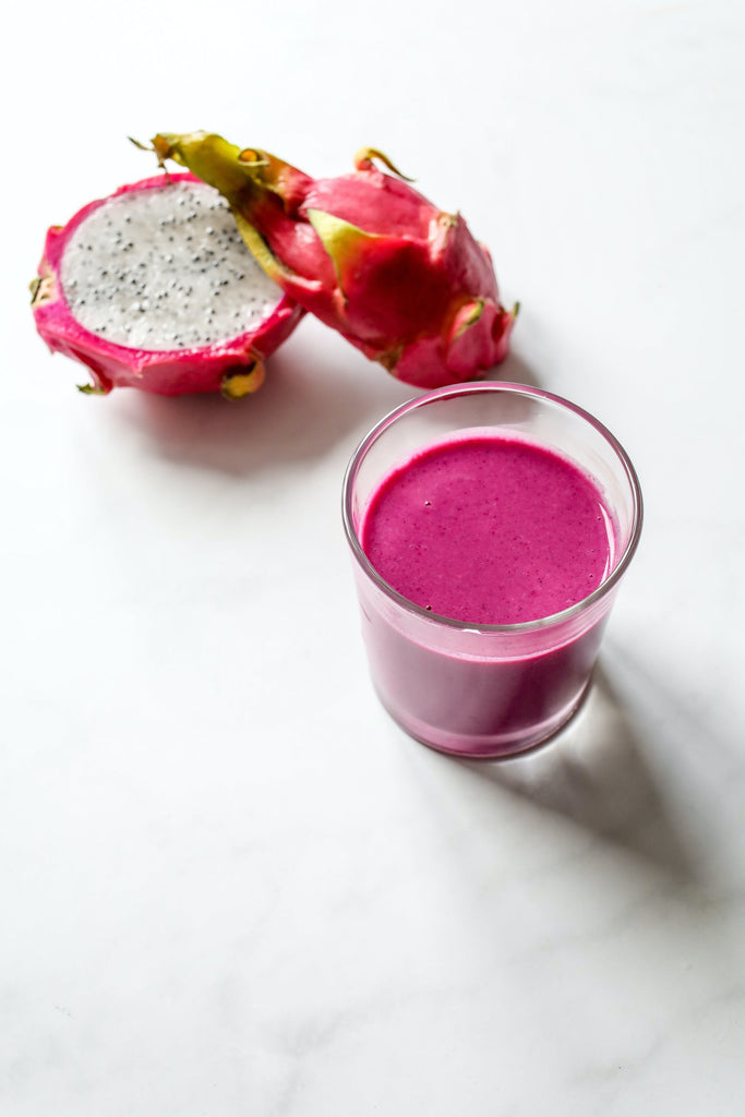 Smoothie de pitahaya "dragon fruit"