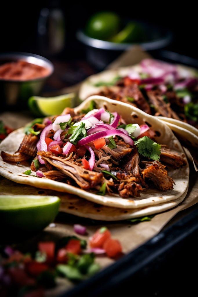 Tacos de Tinga de Res