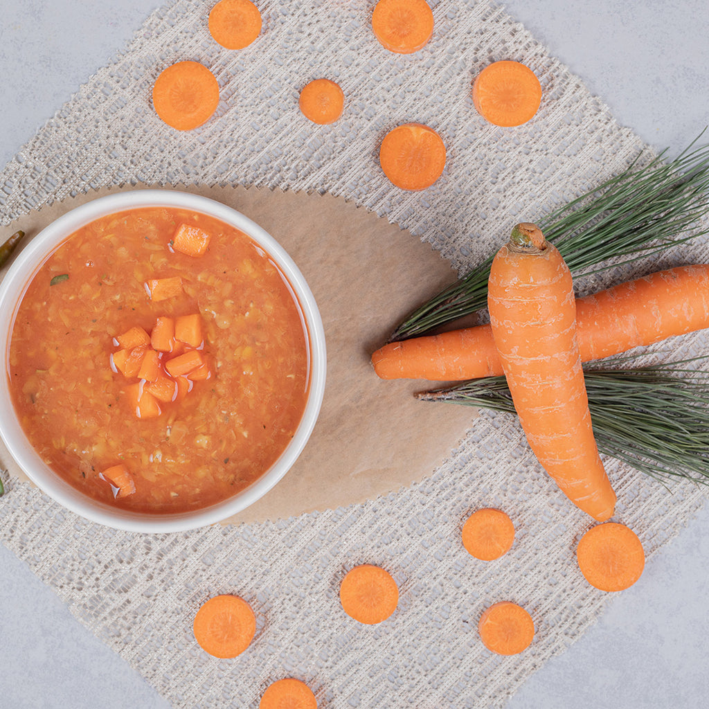Sopa de zanahoria al jengibre