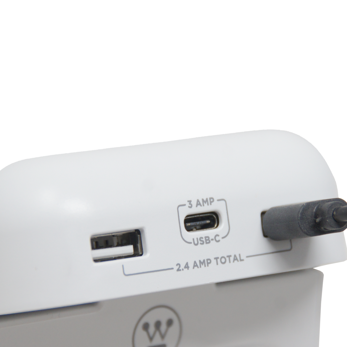 Adaptador Multicontacto de Pared con 2 Enchufes, 2 Puertos USB y 1 Puerto USB tipo C